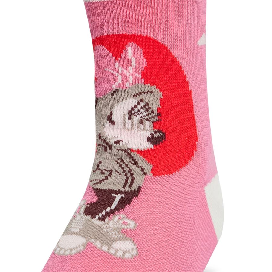Adidas x Disney Minnie Mouse Kids (3 paia) calzini da bambina Adidas | JH3267X
